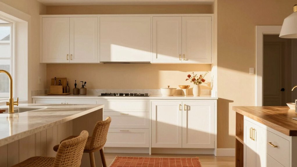 cozy warm kitchen palette