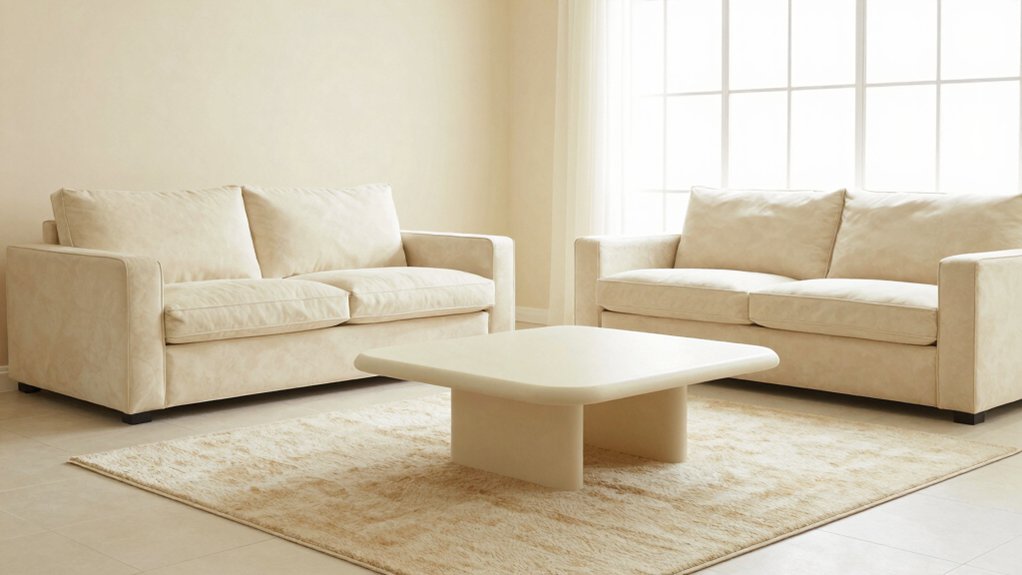 creamy neutral monochrome palette