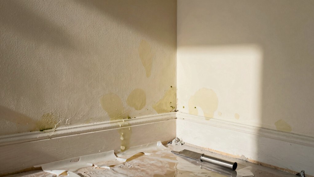 detecting home moisture signs