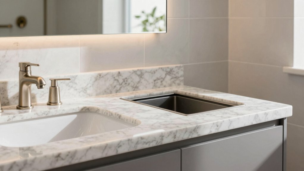 efficient organized vanity design