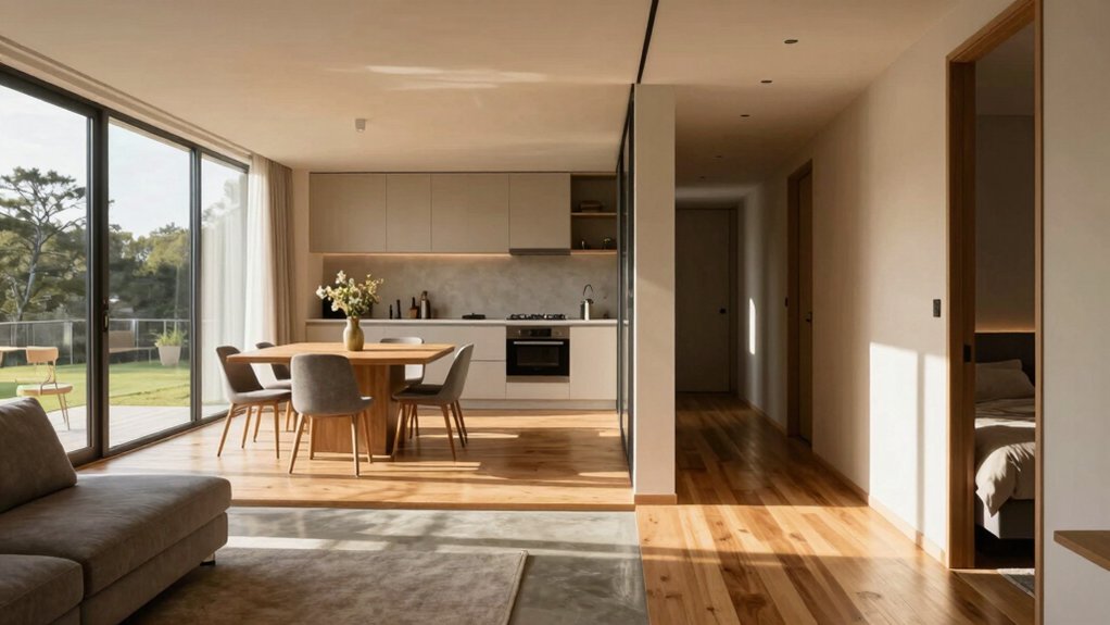 light flows through thoughtfully