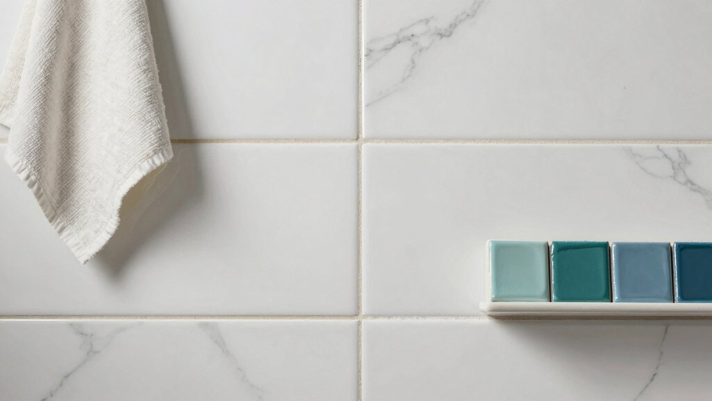 painting bathroom tile