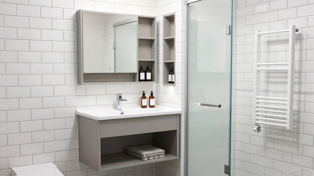 smart space saving bathroom storage
