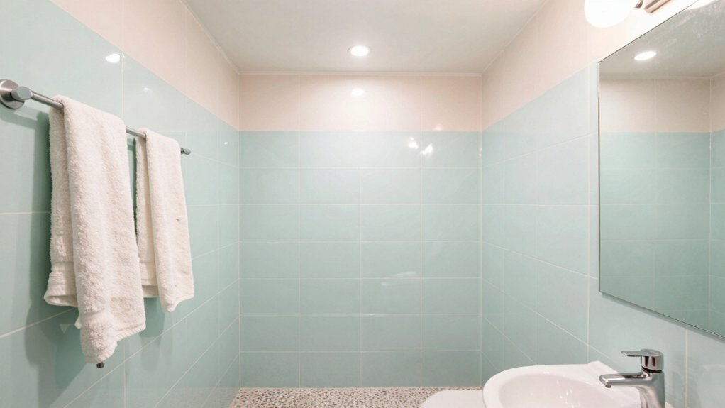 soft pastel color blocking