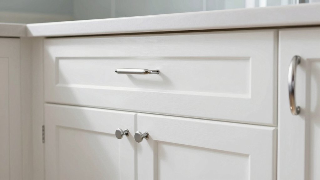 top kitchen cabinet white paint