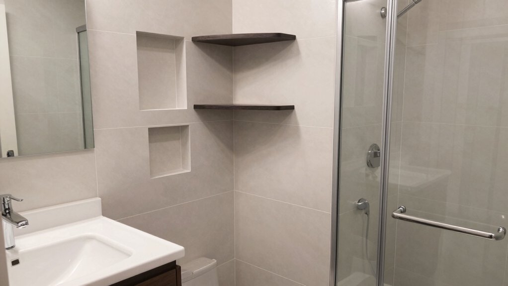 unified seamless bathroom design