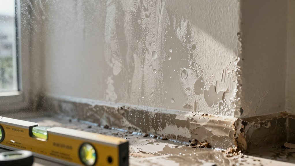 warm moist air buildup