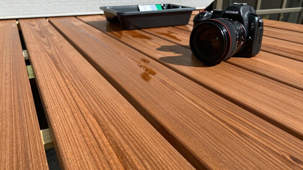 apply protective stain properly