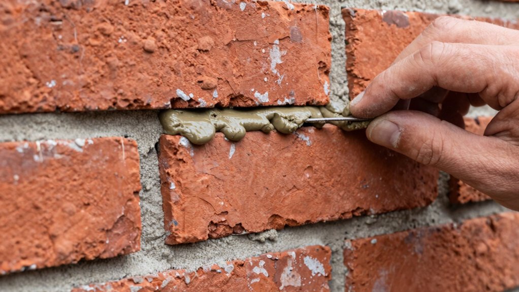 brick mortar joint restoration