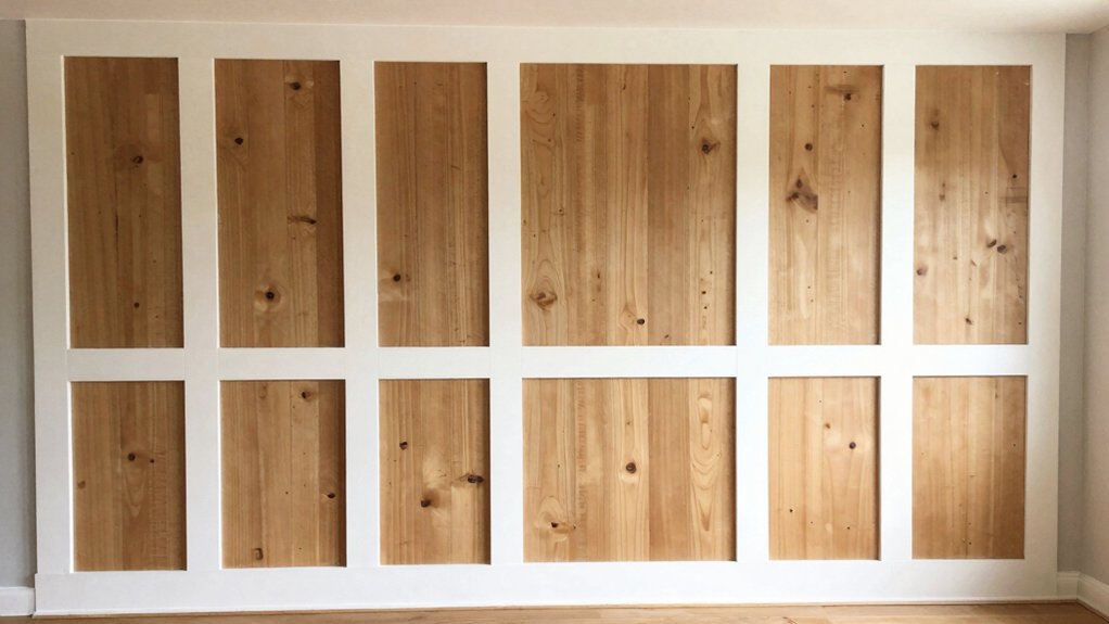 budget friendly diy wall
