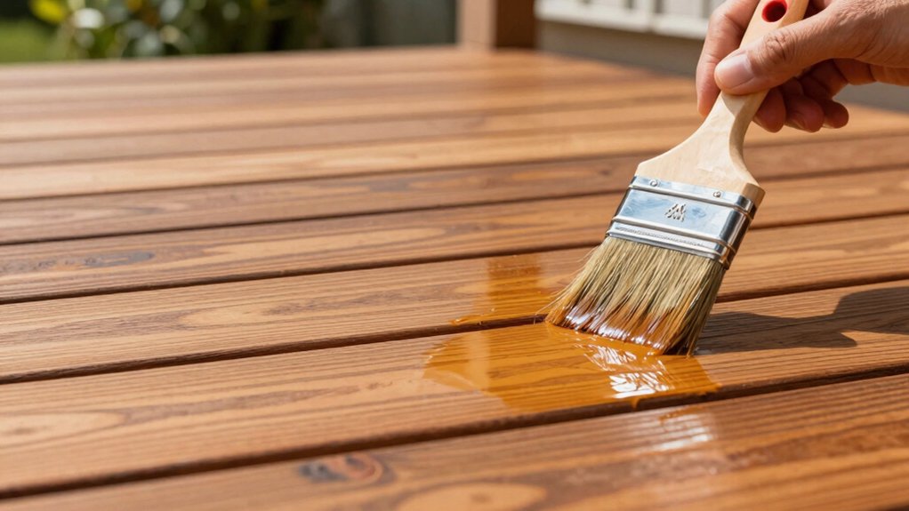 choose appropriate deck stain