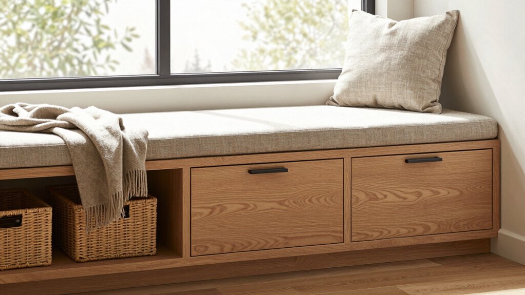 constructing a storage window bench