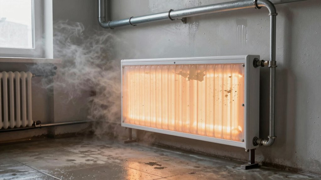 damp space heating guidelines