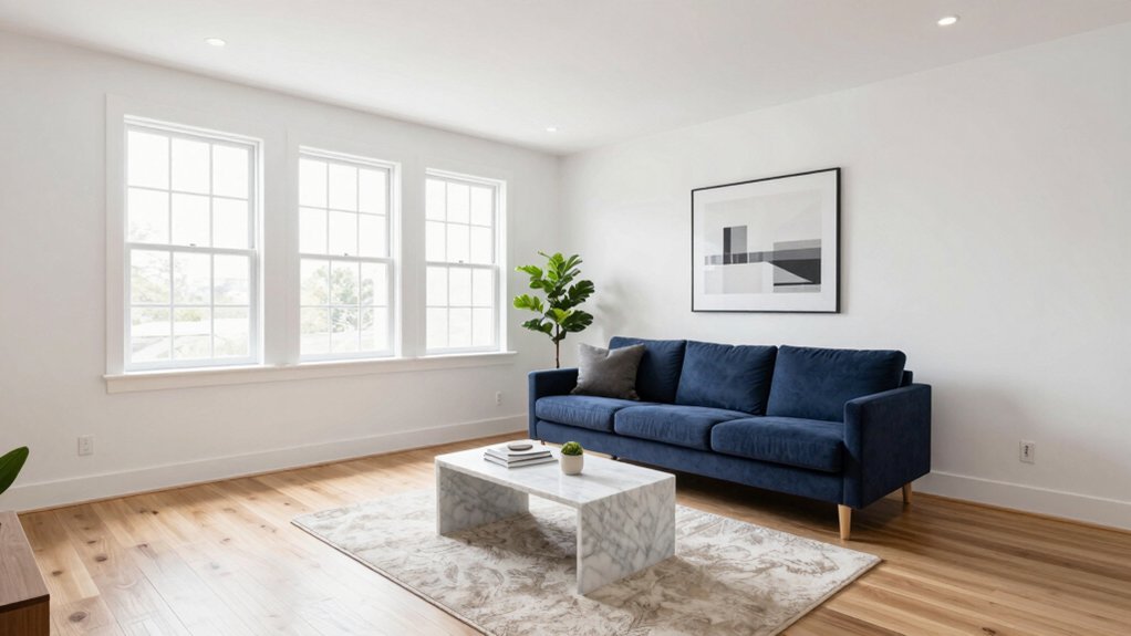 declutter and neutralize spaces