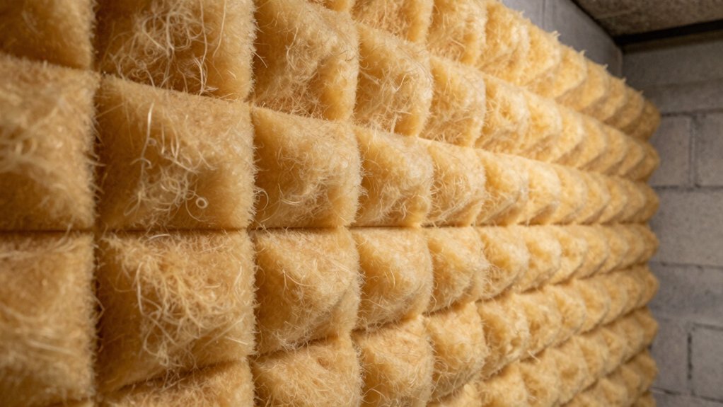 dense mineral wool soundproofing