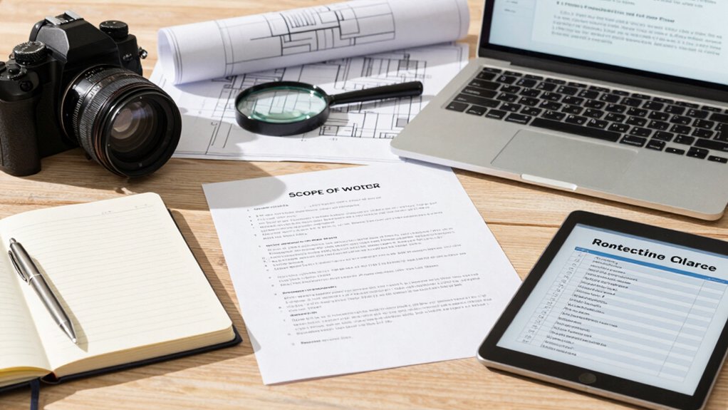 draft clear project boundaries