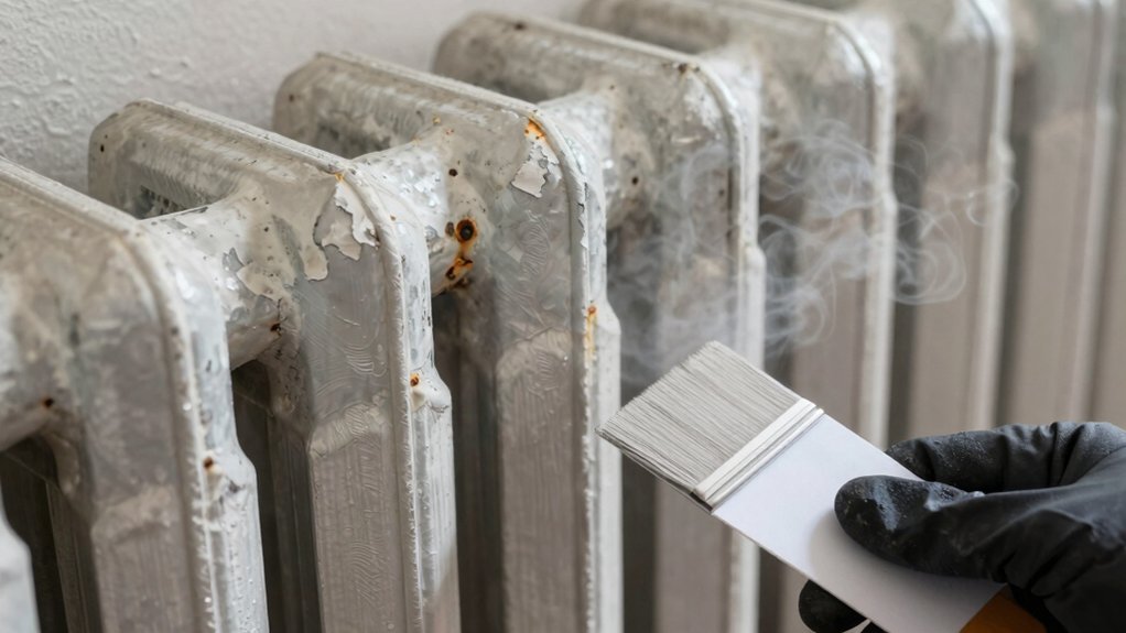 ensure safe radiator painting