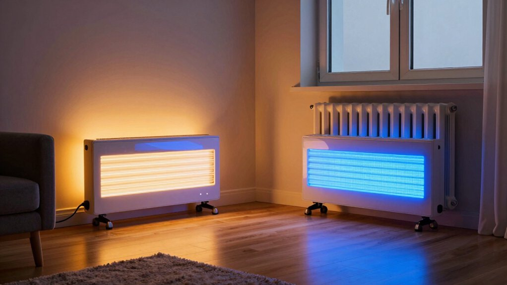 infrared surface heating efficiency