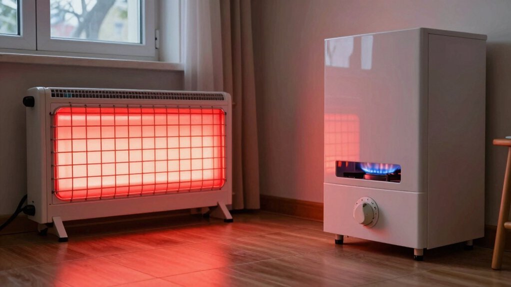 infrared vs gas heating