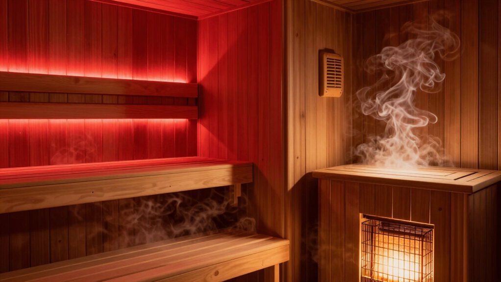 infrared vs traditional sauna