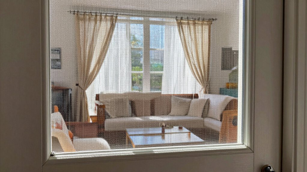 maintain screens for airflow