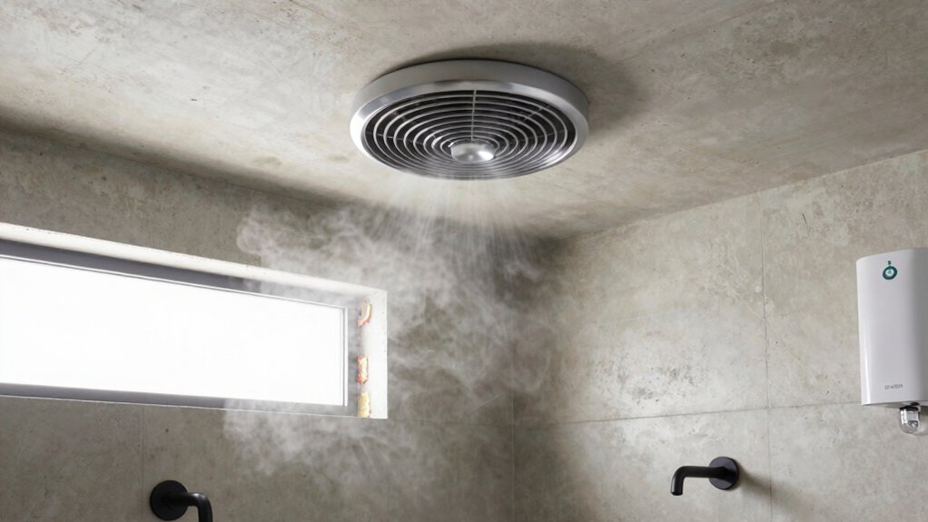 proper basement bathroom ventilation