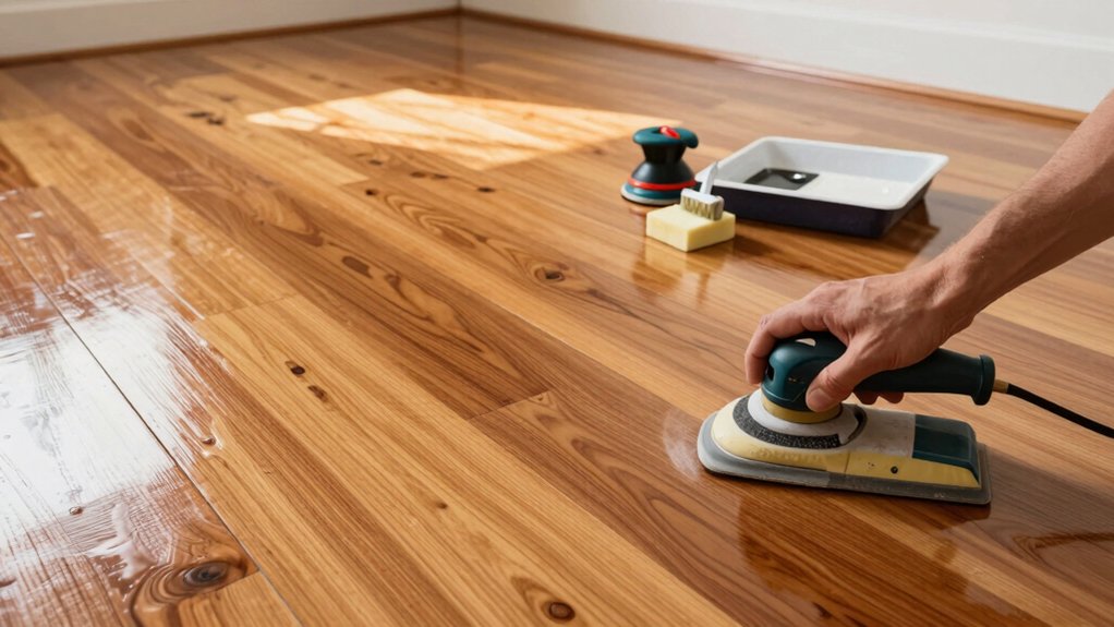 refinishing hardwood floors yourself