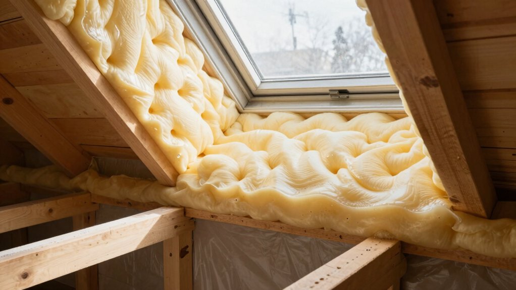 seamless airtight attic insulation
