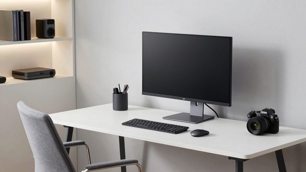 streamlined integrated tech setup