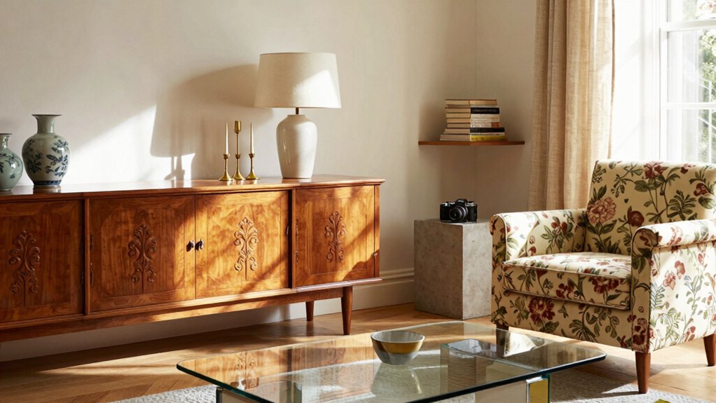vintage inspired modern decor