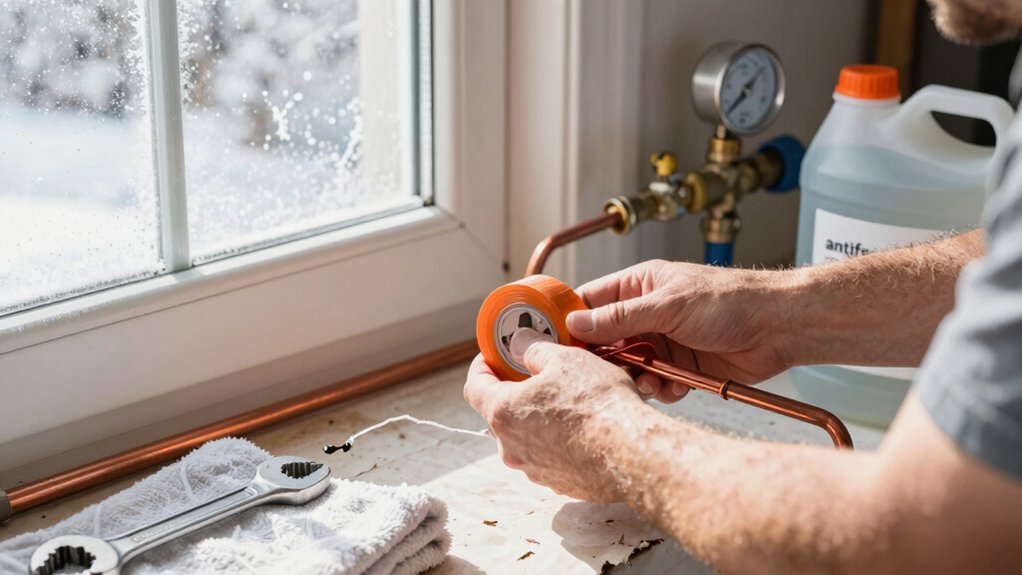 winter pipe protection plan
