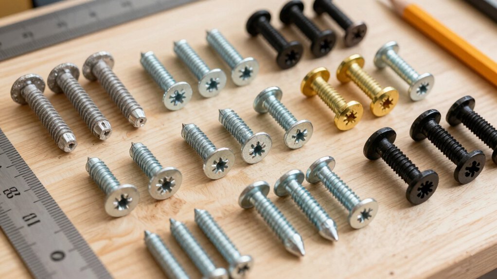choose appropriate fasteners carefully