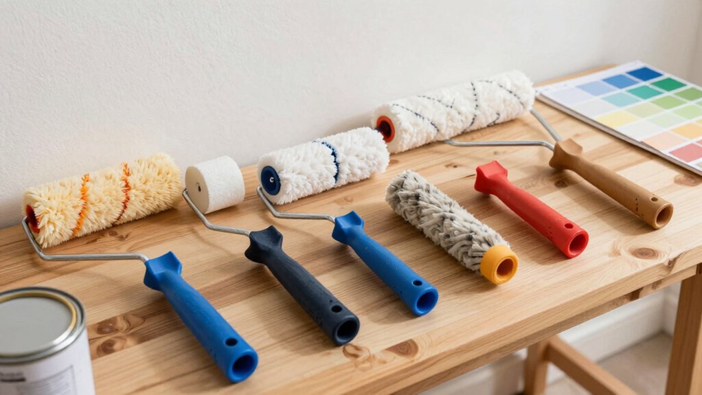 choose appropriate roller type