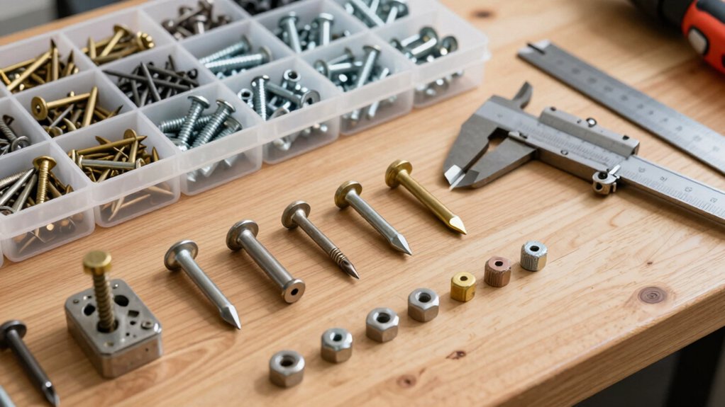 choose fastener based on material