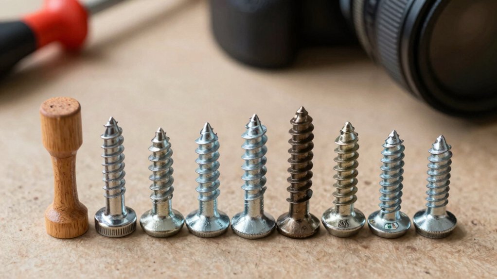 choosing appropriate screw types