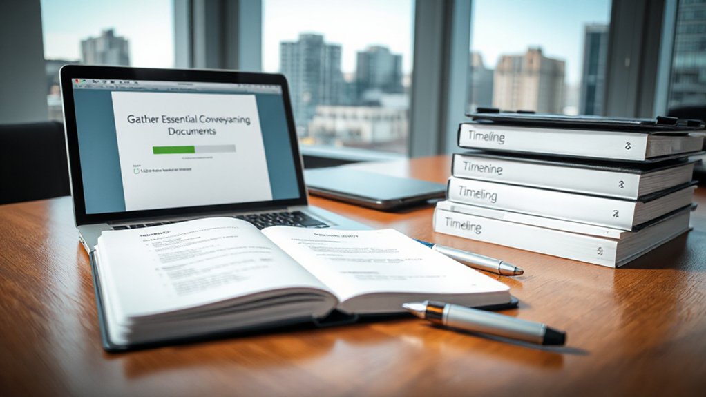 conveyancing document checklist preparation