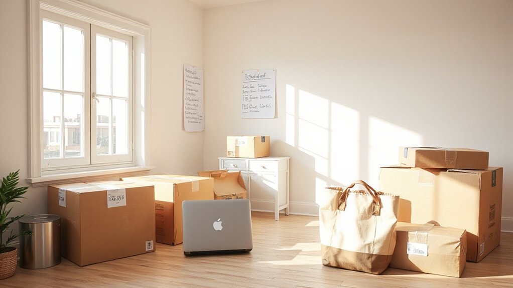 create and manage moving budget