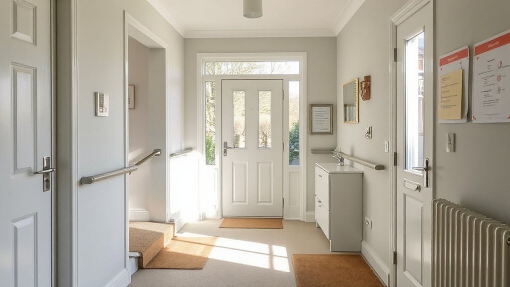 ensure safe accessible entry