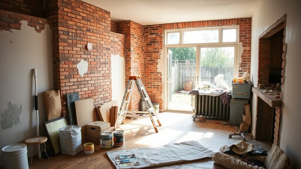 living through renovation challenges