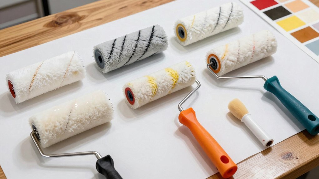 optimal roller selection ensures consistent coverage