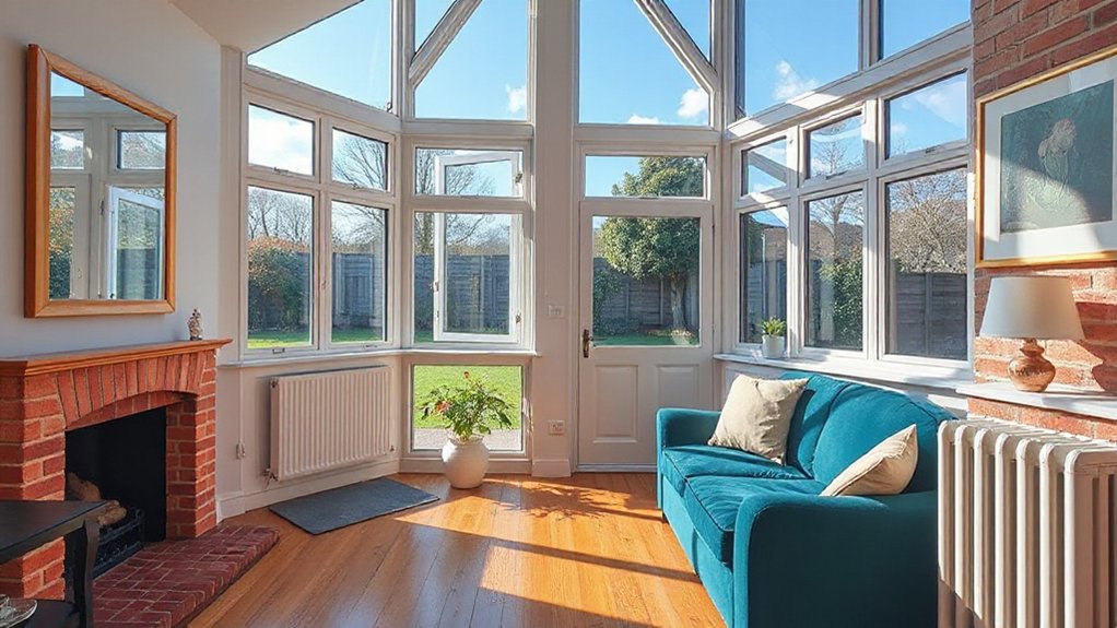 retro style energy efficient glazing