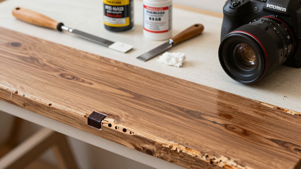 select appropriate wood repair system