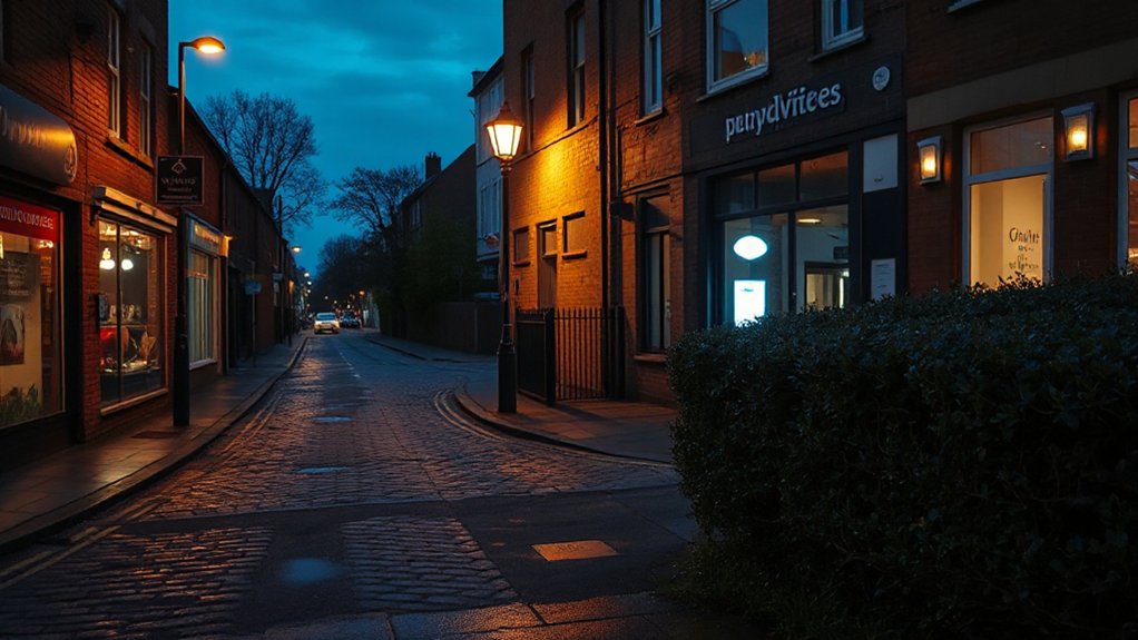 strategic layered outdoor lighting