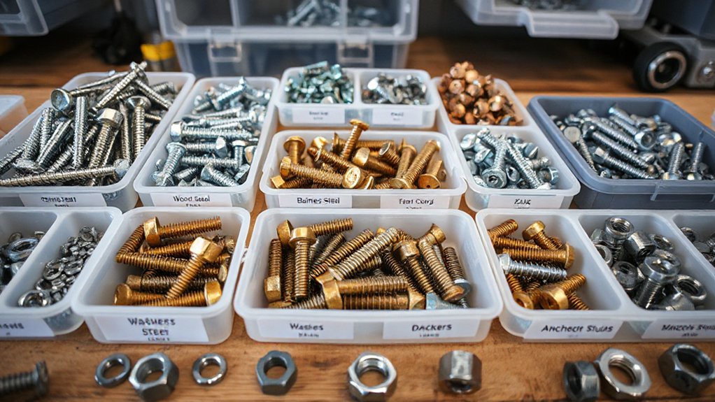 types of fasteners comparison