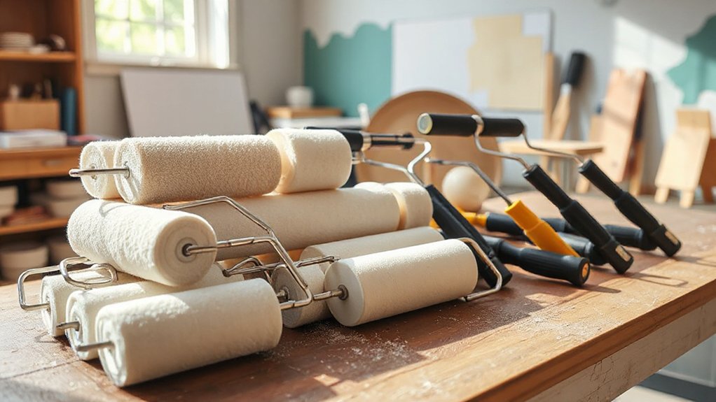 types of painting rollers