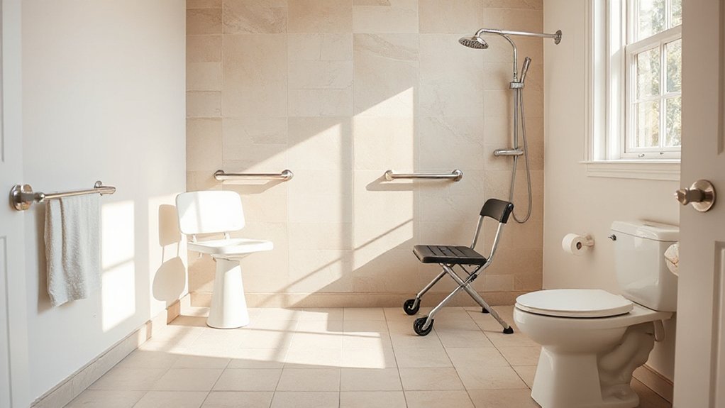 accessible shower safety features