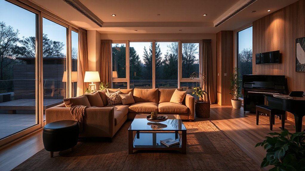 adaptive lighting and acoustics