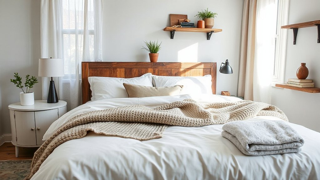 affordable chic bedroom decor