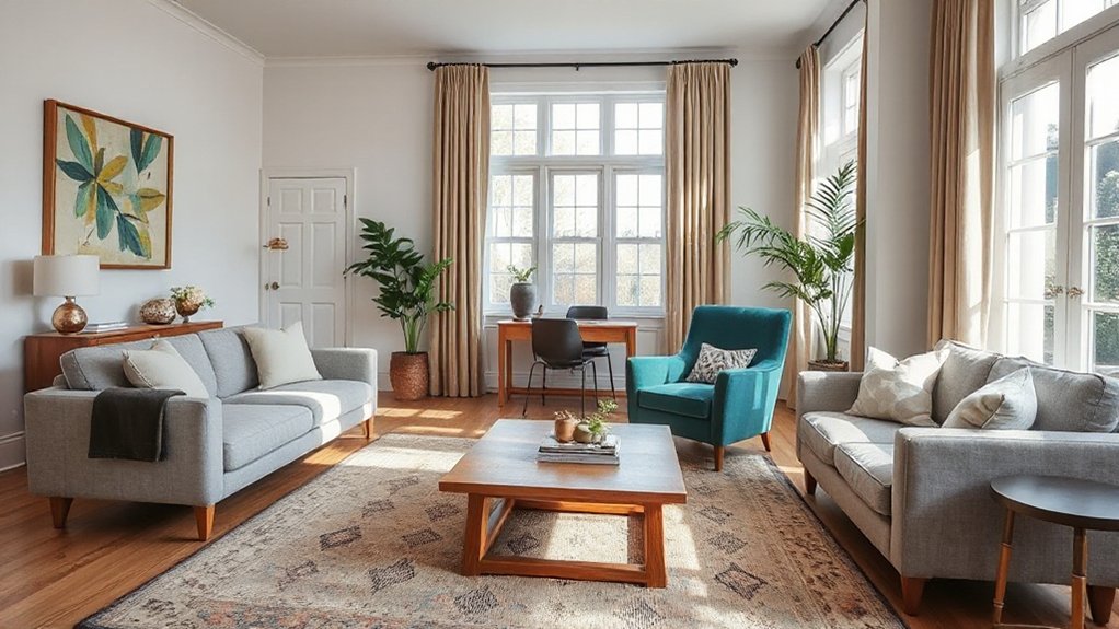 affordable luxe living room ideas