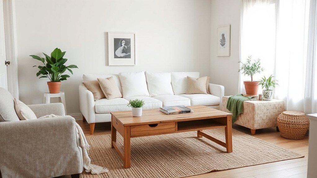 affordable stylish living room